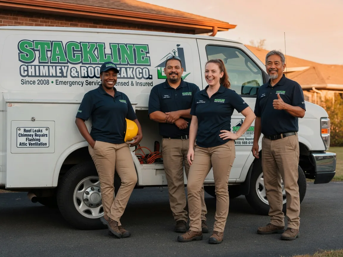 Chimney flashing repair company in East Flat Rock, NC